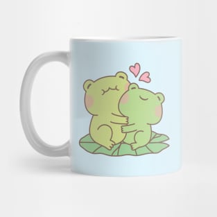 Cute Hugging Frogs In Love Mug